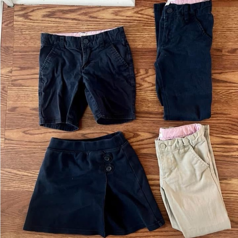 Cat & Jack girls uniform bottoms